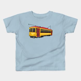 Mata trolley cartoon illustration Kids T-Shirt